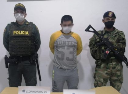 Un capturado y varias dosis de estupefacientes fueron incautadas en Guataquí