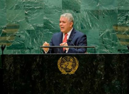 Ante la ONU, Presidente Duque urge acciones que fortalezcan financiamiento para la pandemia y el cambio climático