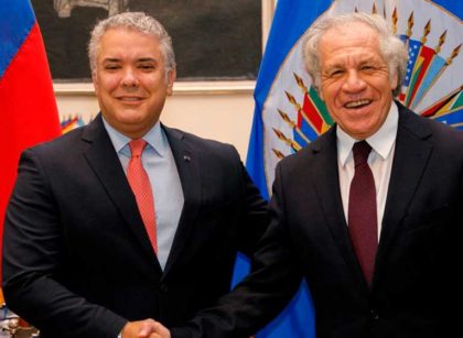 Presidente Duque destaca renovación del mandato de la Misión de Apoyo de la OEA en Colombia