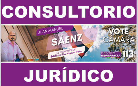 Consultorio jurídico popular con el Dr Juan Manuel Sáenz