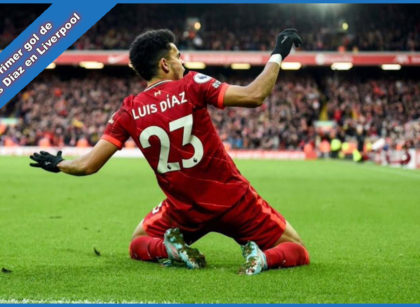 Primer gol de Lucho en Liverpool con exquisita definiciÃ³n