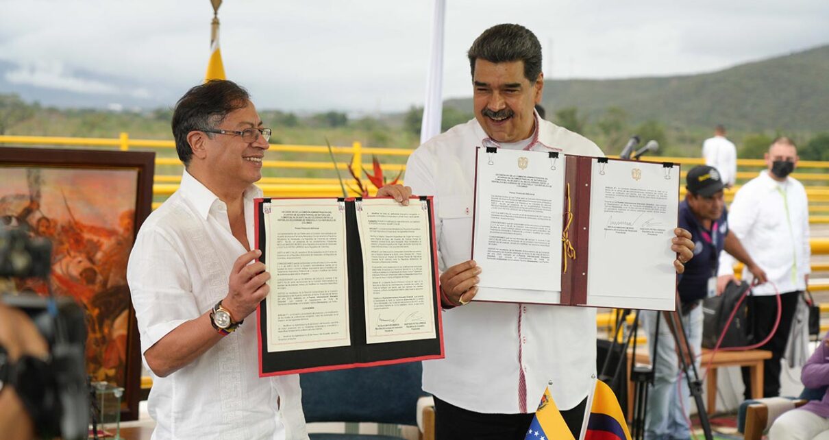Colombia y Venezuela avanzan en la integración económica y comercial