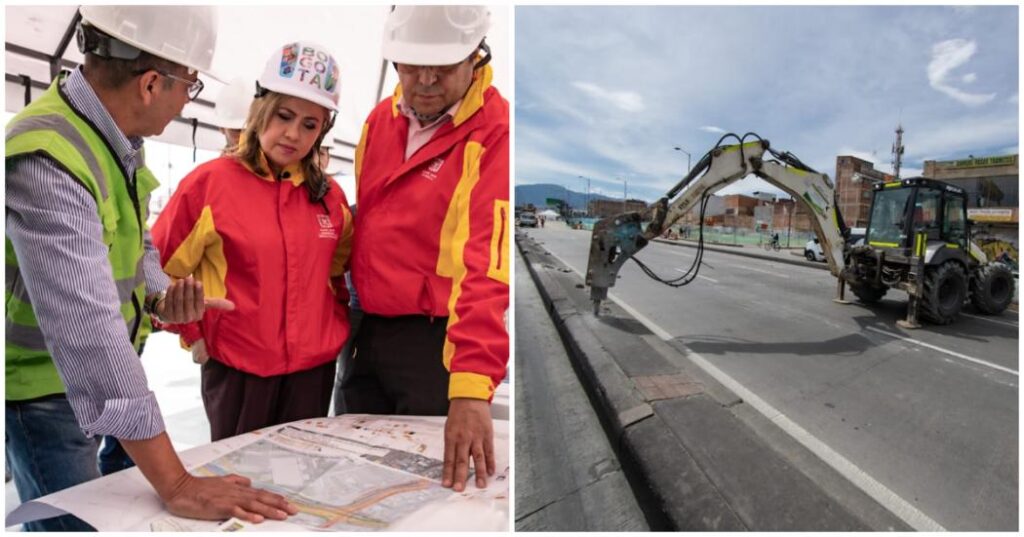 Tras el cierre total del puente de Venecia en la Avenida 68, el Instituto de Desarrollo Urbano -IDU-, a través del contratista encargado del grupo 1 de esta obra, avanza en las actividades de retiro de la carpeta asfáltica y de luminarias por parte de la empresa de energía Codensa.