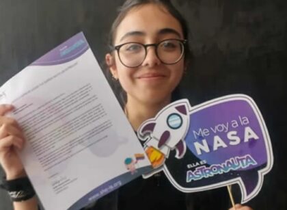 Niñas de Soacha y Silvania viajaron a la NASA