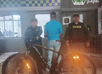 Policía captura a sujeto que robo una bicicleta de alto valor