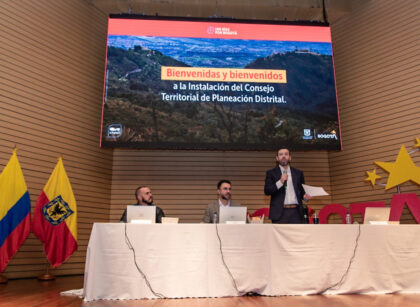 Alcalde Carlos F. Galán instaló el Consejo Territorial de Planeación Distrital