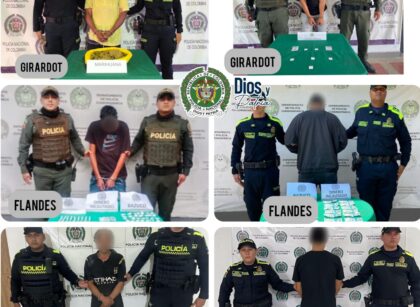 EL DISTRITO 2 DE POLICÍA GIRARDOT ADELANTA IMPORTANTE OFENSIVA CONTRA EL MICROTRÁFICO