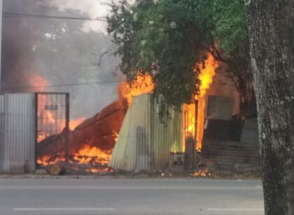 Incendio estructural deja perdidas materiales en Girardot