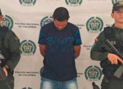 Fiscalía logra la judicialización de alias Arenca por la presunta participación en el secuestro de los papás del futbolista Luis Fernando Díaz