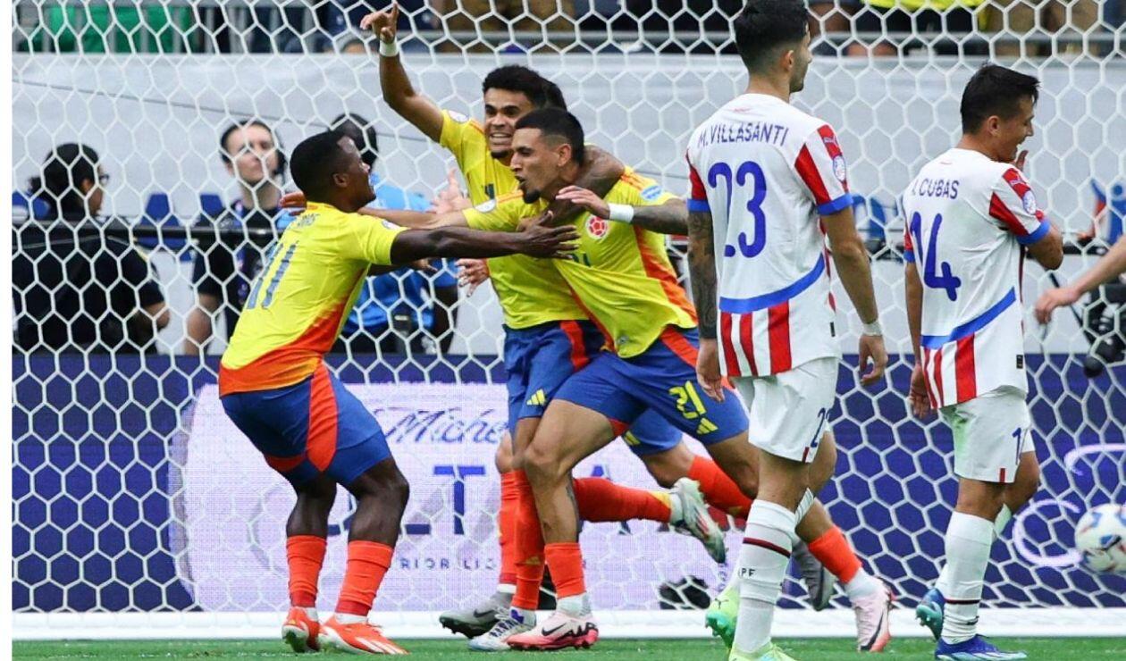 Colombia gana en su debut a Paraguay, los primeros tres puntos para la ...