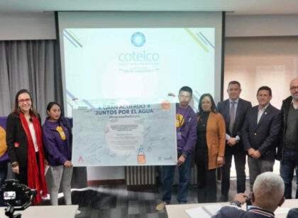 Alcaldía de Bogotá y Cotelco firman acuerdo clave para el ahorro del agua en hoteles, apoyando la recuperación de embalses estratégicos