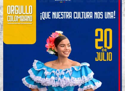 Lanzan campaña Orgullo colombiano para conmemorar el Día de la Independencia