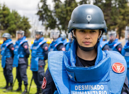 Naydú Benítez, Líder del Desminado Humanitario, Desfilará en Bogotá este 20 de Julio