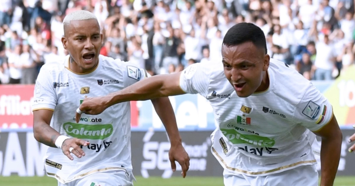 Once Caldas vence a Atlético Nacional y es el nuevo lider de la Liga ...