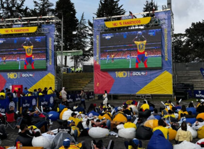 Bogotá vivirá el fútbol en los parques públicos: transmisión en pantallas gigantes del partido Colombia vs. Panamá