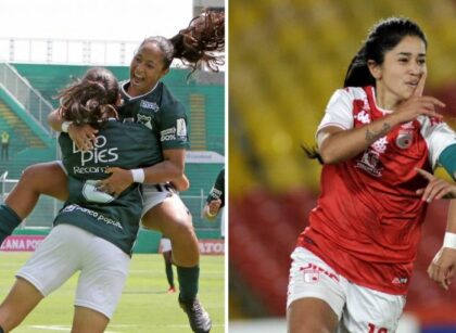 Santa Fe y Deportivo Cali son las finalistas de la liga femenina