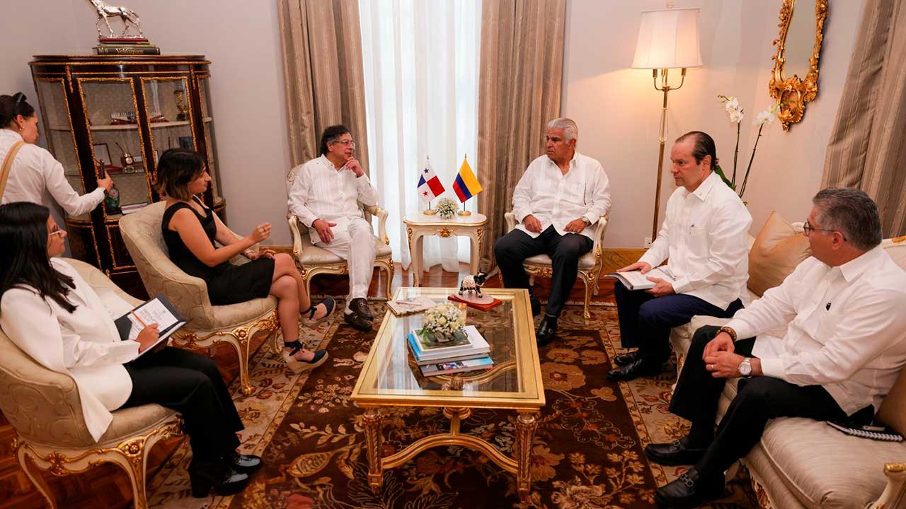 Comunicado conjunto del encuentro entre los presidentes de Panamá, José ...